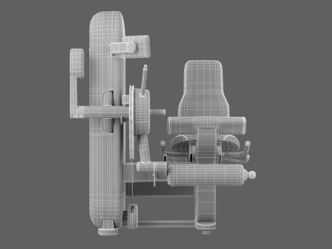 Technogym Artis Leg Extension 3D Model