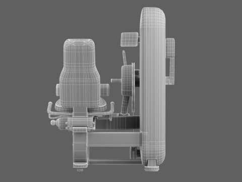 Technogym Artis Leg Extension 3D Model