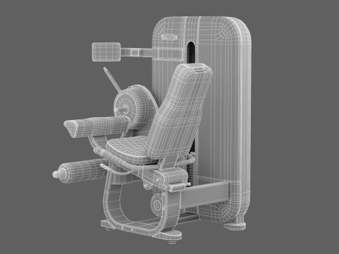 Technogym Artis Leg Extension 3D Model