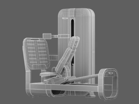 Technogym Artis Leg Press 3D Model