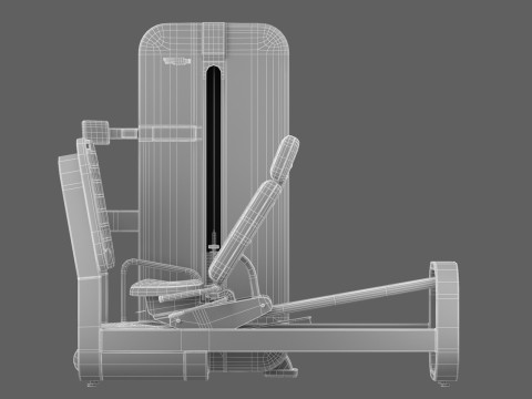 Technogym Artis Leg Press 3D 모델
