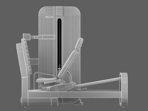 Technogym Artis Leg Press 3D Model
