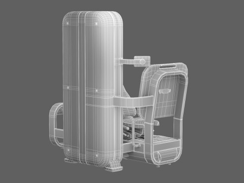 Technogym Artis Leg Press 3D 모델