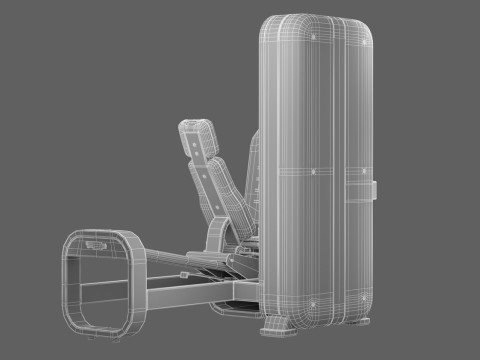 Technogym Artis Leg Press 3D 모델