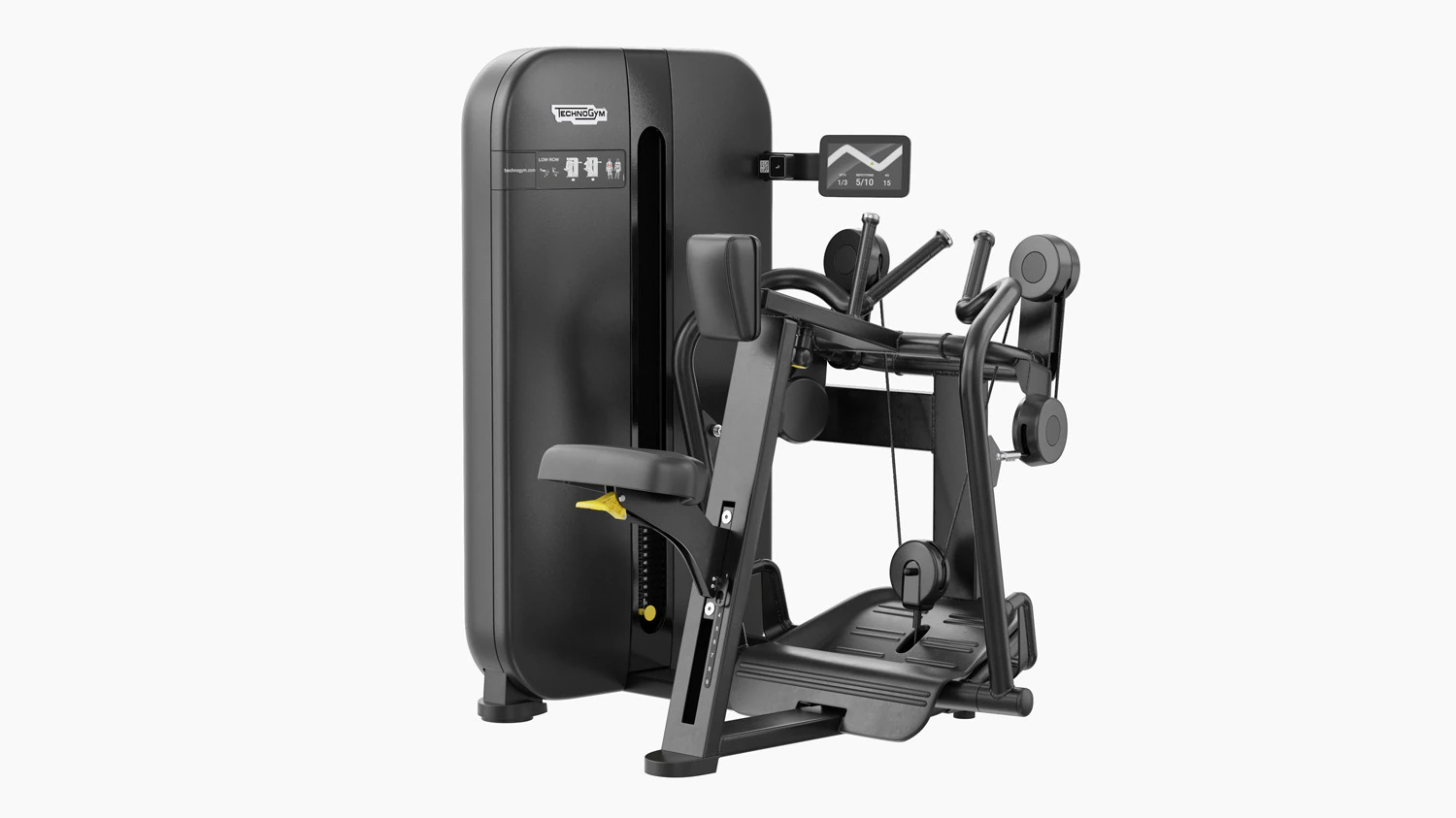 Technogym Artis Low Row 3D Model .c4d .max .obj .3ds .fbx .stl .blend 