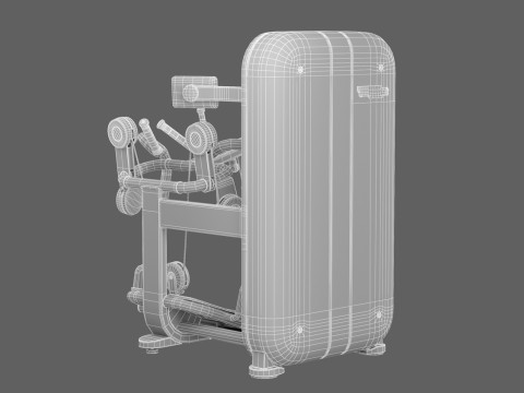 Technogym Artis Low Row Model 3D