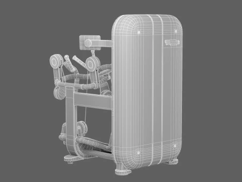 Technogym Artis Low Row 3D Model