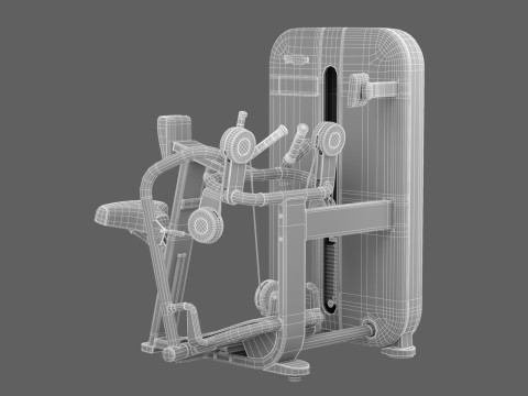 Technogym Artis Low Row Model 3D