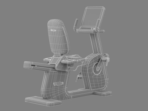 Technogym Artis Recline 3D 模型