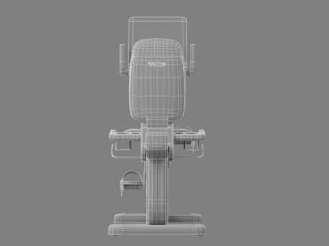 Technogym Artis Recline 3D 模型