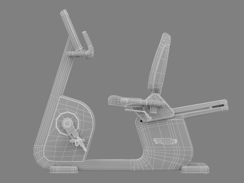 Technogym Artis Recline 3D 模型