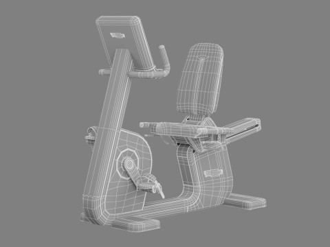 Technogym Artis Recline 3D 模型