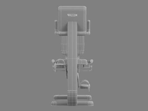 Technogym Artis Recline 3D 模型