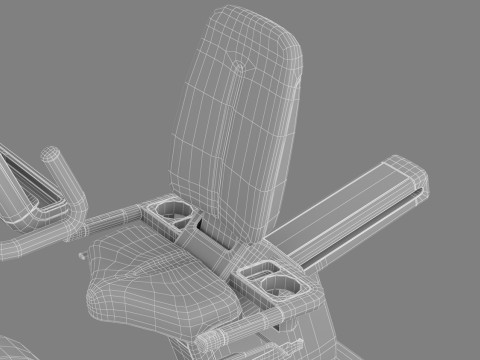 Technogym Artis Recline 3D 模型