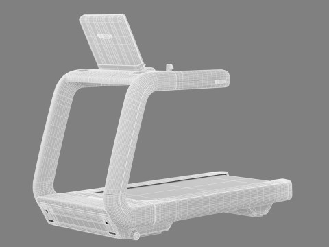 Technogym Artis Run Diamond Black 3D Model