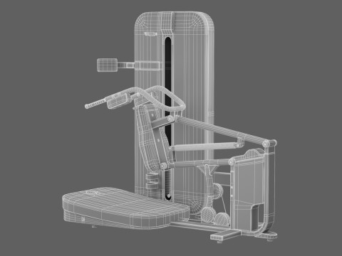 Technogym Artis Squat 3D-Modell