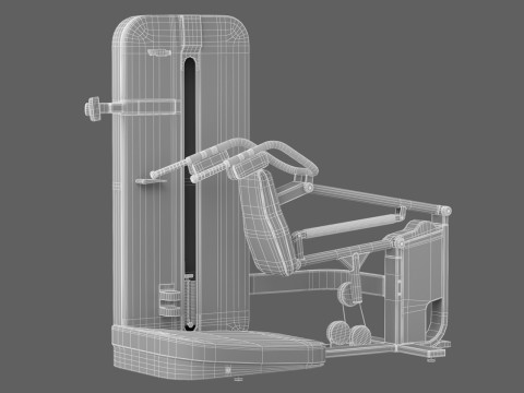 Technogym Artis Squat 3D-Modell