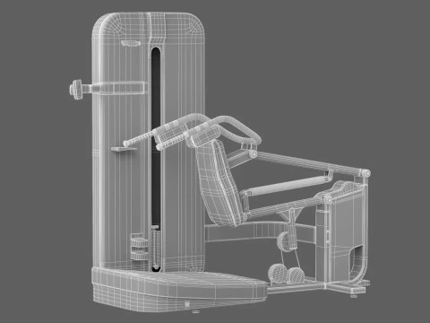 Technogym Artis Squat 3D Model