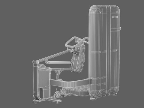 Technogym Artis Squat 3D-Modell