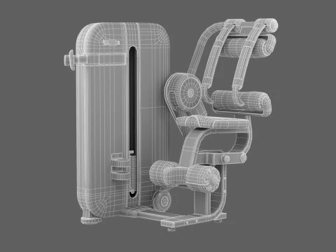 Technogym Artis Total Abdominal 3D Model