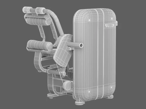 Technogym Artis Total Abdominal 3D Model