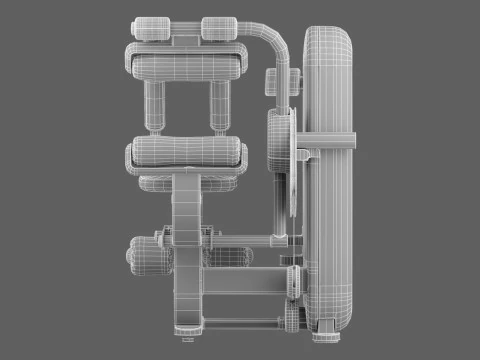 Technogym Artis Total Abdominal 3D Model