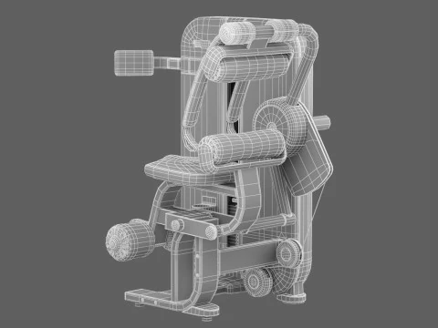 Technogym Artis Total Abdominal 3D Model