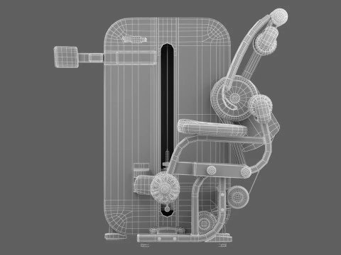 Technogym Artis Total Abdominal 3D Model