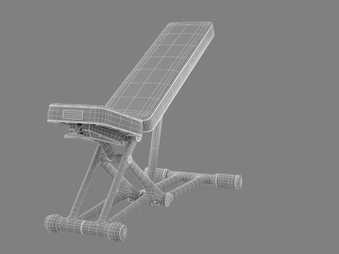 Technogym Bench Personal 3D Model