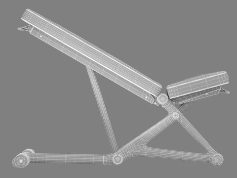 Technogym Bench Personal 3D Model