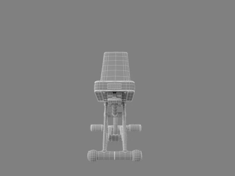 Technogym Bench Personal 3D Model