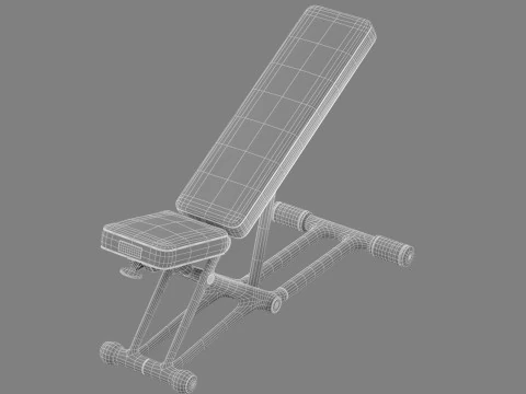 Technogym Bench Personal 3D Model