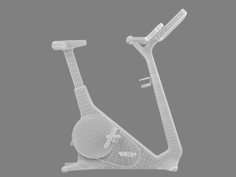 Technogym Bike Personal 3D Model