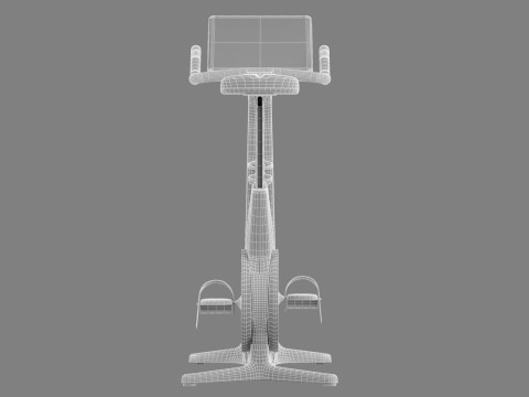 Technogym Bike Personal 3D-Modell