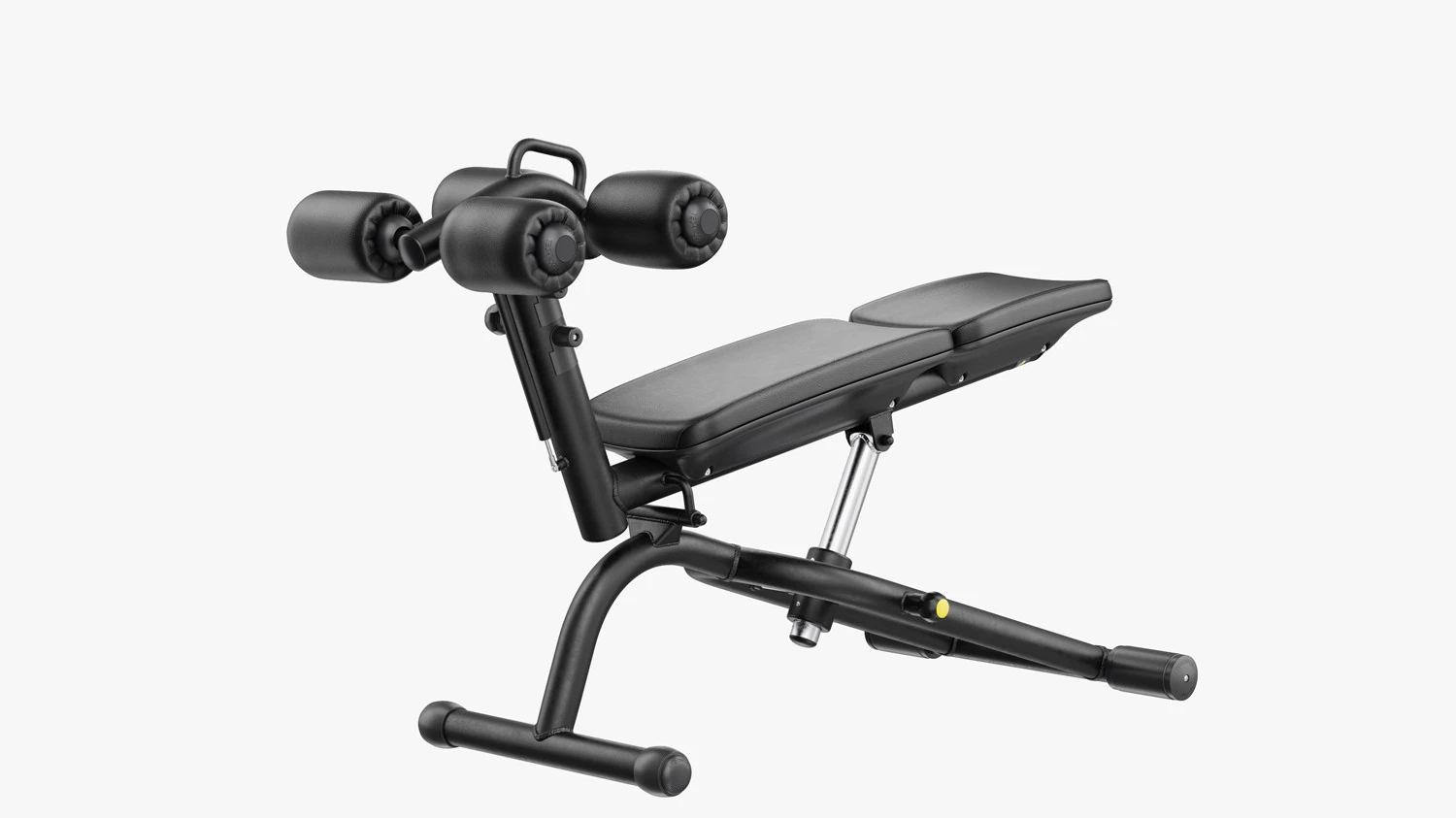 Technogym Crunch Bench 3D Model .c4d .max .obj .3ds .fbx .stl .blend 