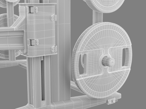 Technogym Power Personal 3D Model