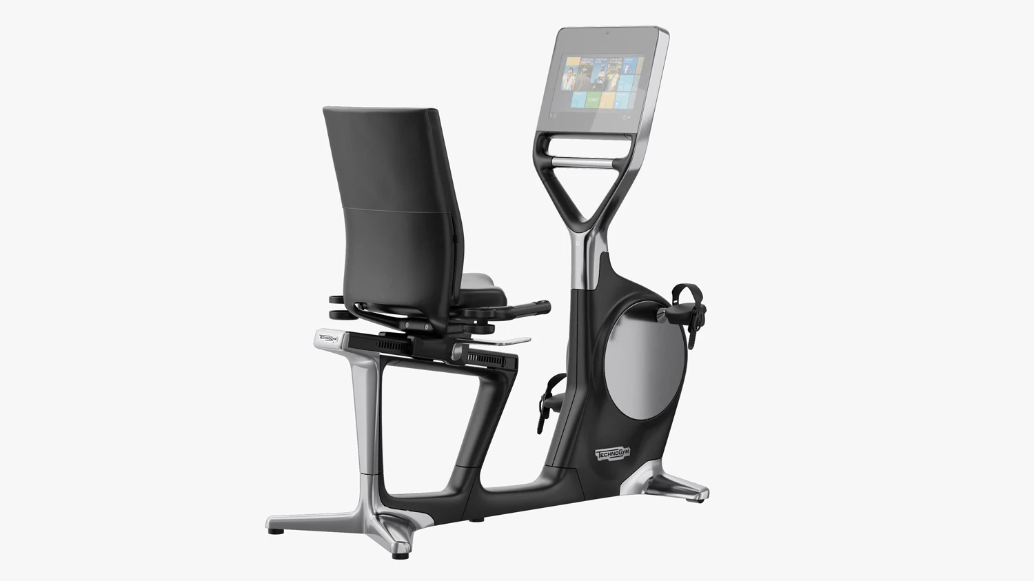 Technogym Recline Personal 3D Model .c4d .max .obj .3ds .fbx .stl .blend 