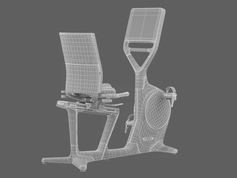 Technogym Recline Personal 3D Model