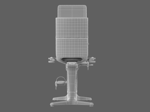 Technogym Recline Personal 3D Model