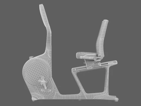 Technogym Recline Personal 3D Model