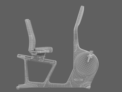 Technogym Recline Personal 3D Model