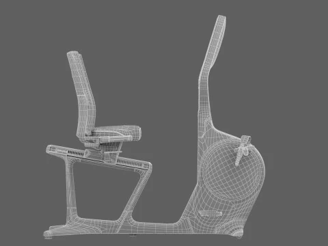 Technogym Recline Personal 3D Model