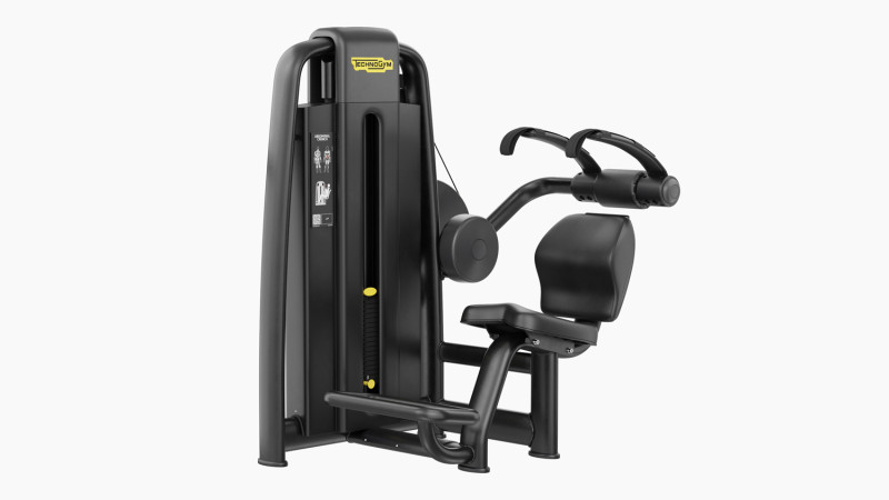Technogym Selection 700 - Abdominal Crunch 3D Model .c4d .max .obj .3ds .fbx .stl .blend 