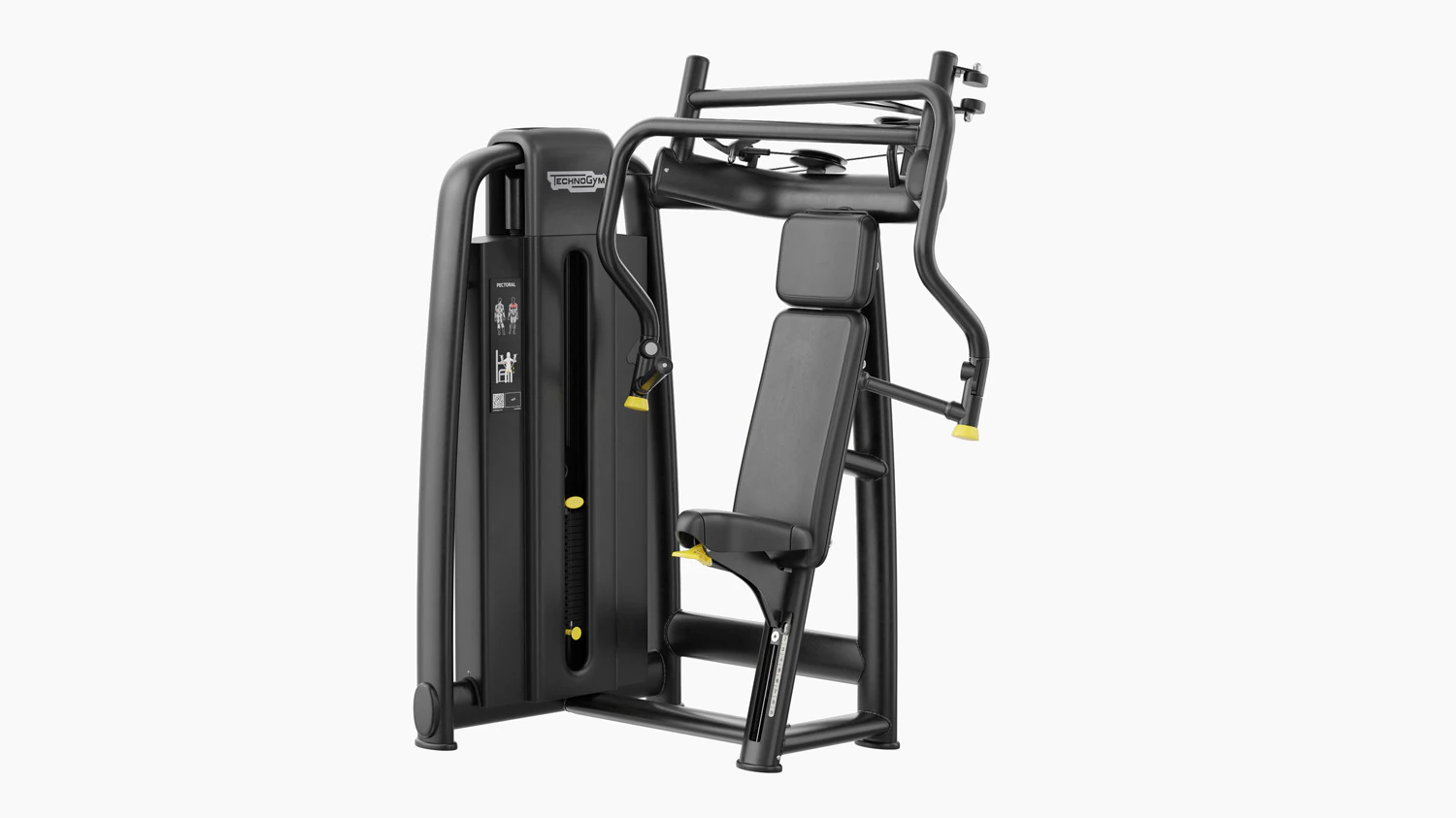 Technogym Selection 700 - Chest Press 3D Model .c4d .max .obj .3ds .fbx .stl .blend 
