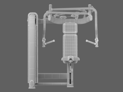 Technogym Selection 700 - Chest Press 3D Модель