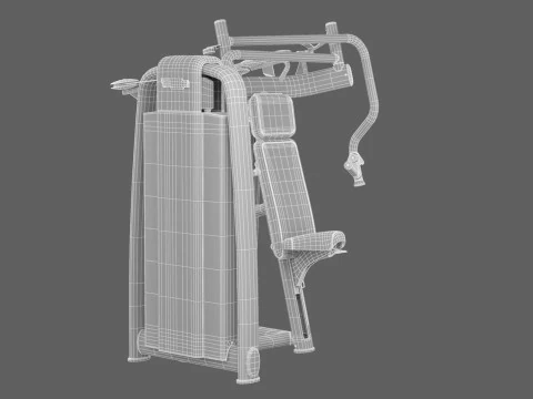 Technogym Selection 700 - Chest Press 3D Model