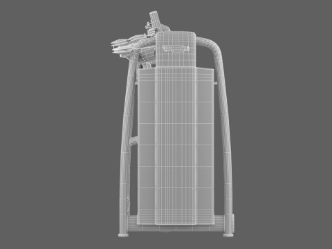 Technogym Selection 700 - Chest Press 3D Модель