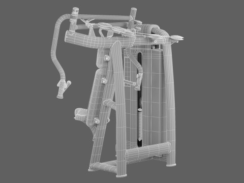 Technogym Selection 700 - Chest Press 3D Модель