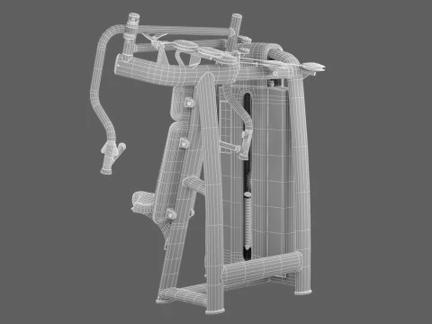 Technogym Selection 700 - Chest Press 3D Model