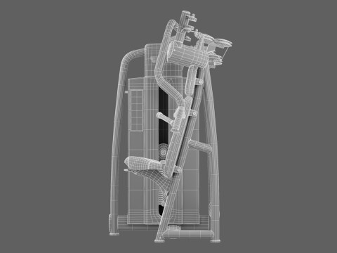 Technogym Selection 700 - Chest Press 3D Модель